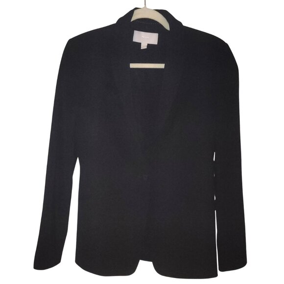 HUGO BOSS Jabina Black Wool Blend Jacket Blazer. Size 6. ** - Picture 7 of 13